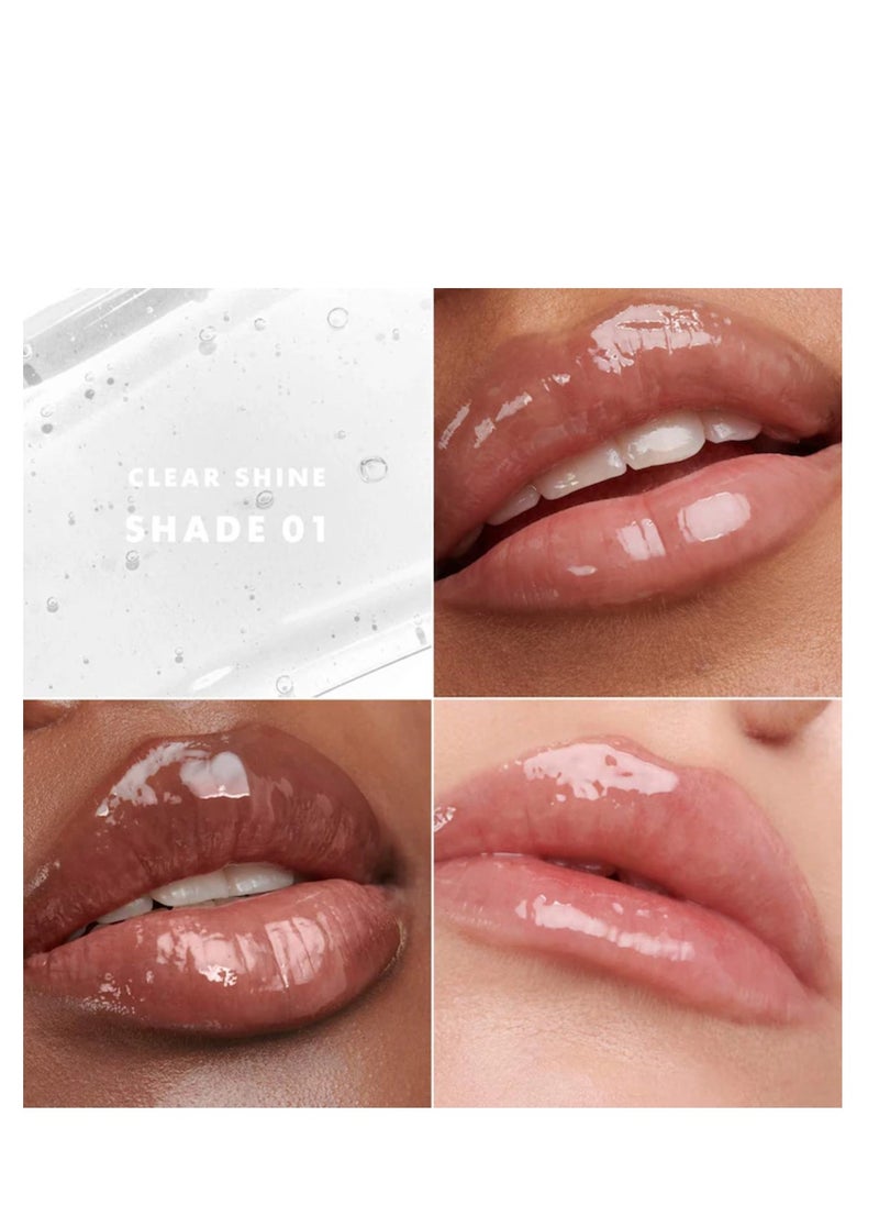 Prisma Glass Hydrating Lip Gloss- 01 Clear Shine, 3.5ml