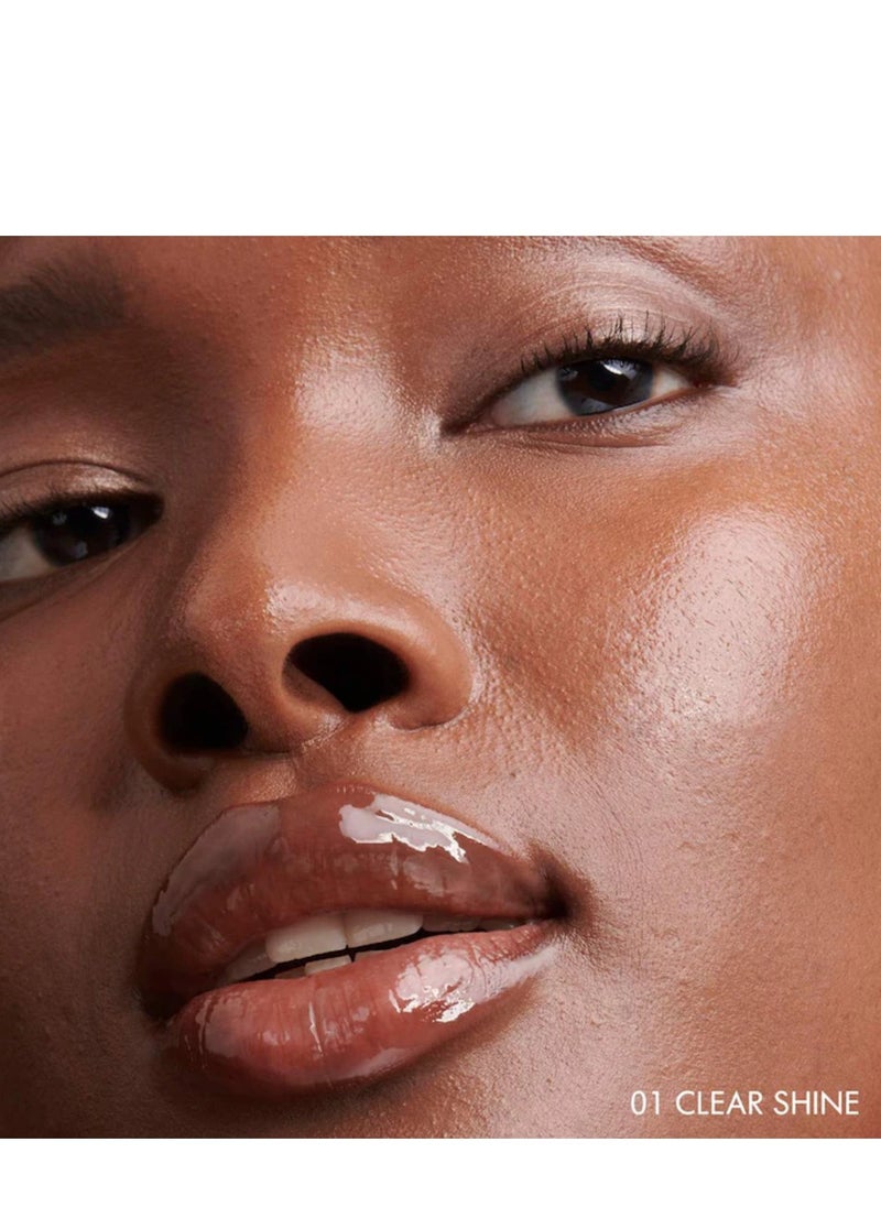 Prisma Glass Hydrating Lip Gloss- 01 Clear Shine, 3.5ml
