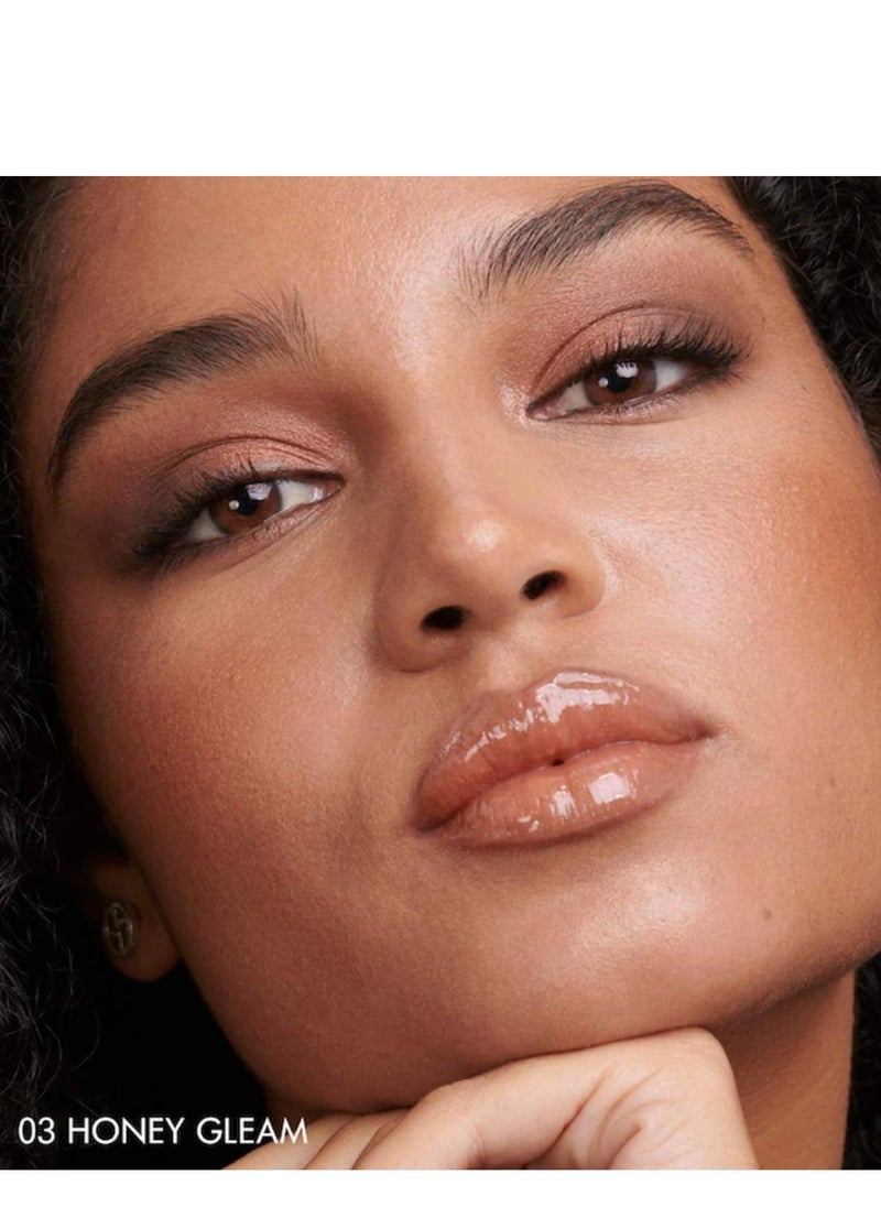 Prisma Glass Hydrating Lip Gloss- 03 Honey Gleam, 3.5ml