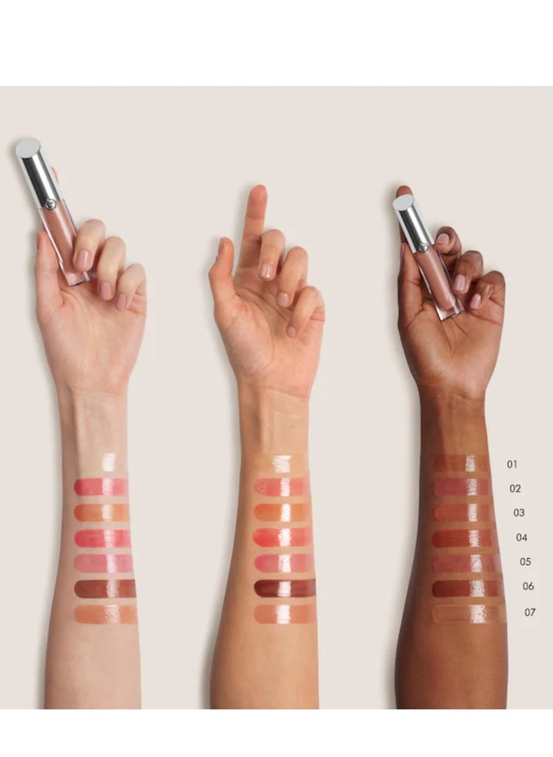 Prisma Glass Hydrating Lip Gloss- 03 Honey Gleam, 3.5ml