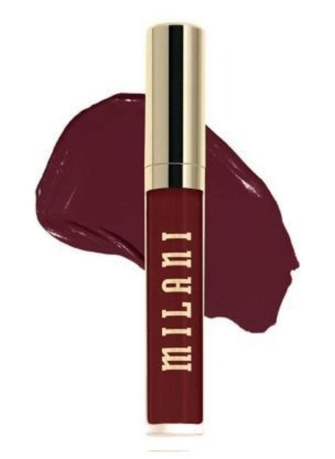 Milani Stay Put Liquid Longwear Lipstick 220: Go Off: Bold, Smudge-Proof Matte Lip Color with Intense Pigmentation and 16-Hour Wear