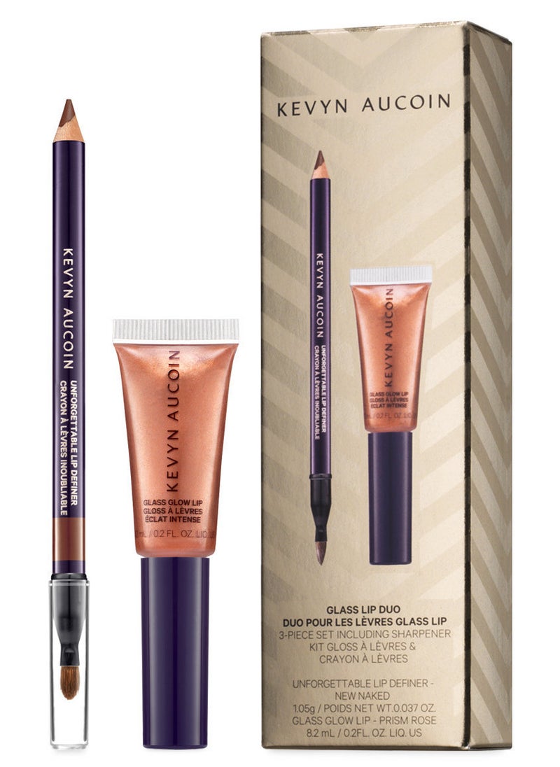 KEVYN AUCOIN Glass Lip Duo