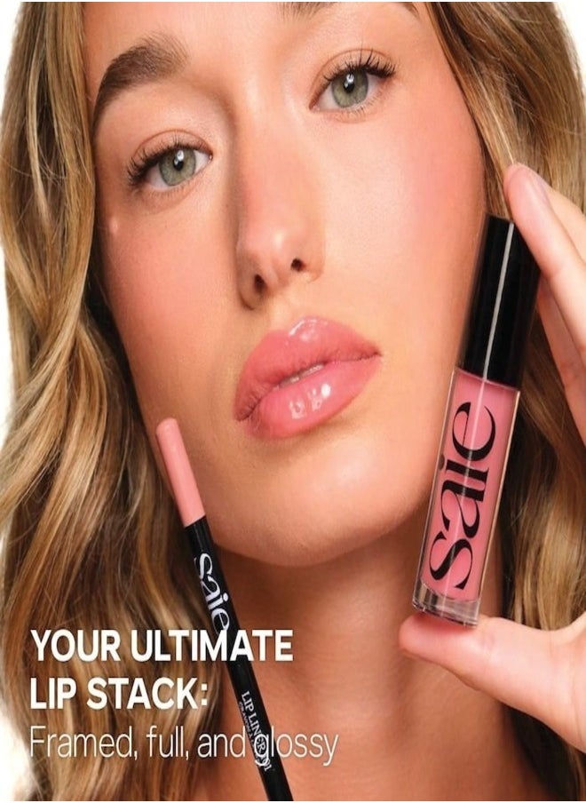 SAIE Lip Liner 101 - Nourishing & Defining Lip Pencil ,  Twist - nude mauve 1.1g