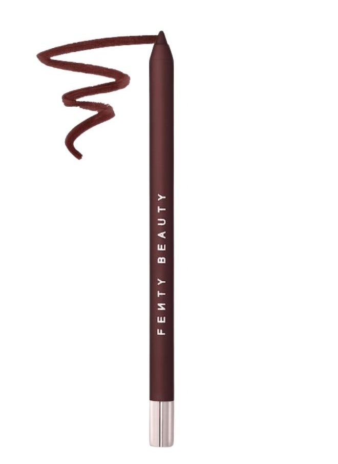 Fenty Beauty by Rihana Trace'd Out Longwear Waterproof Pencil Lip Liner Brown'd Out - Rich Brown 1.24g