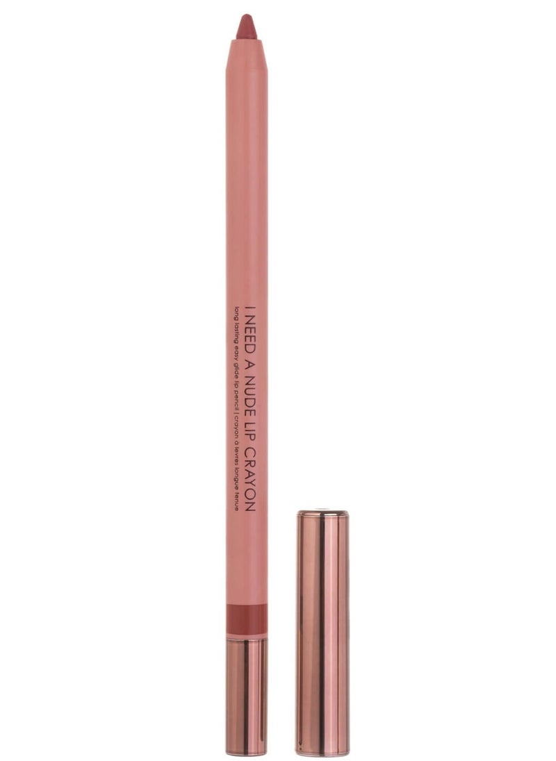 I Need a Nude Lip Crayon Emily