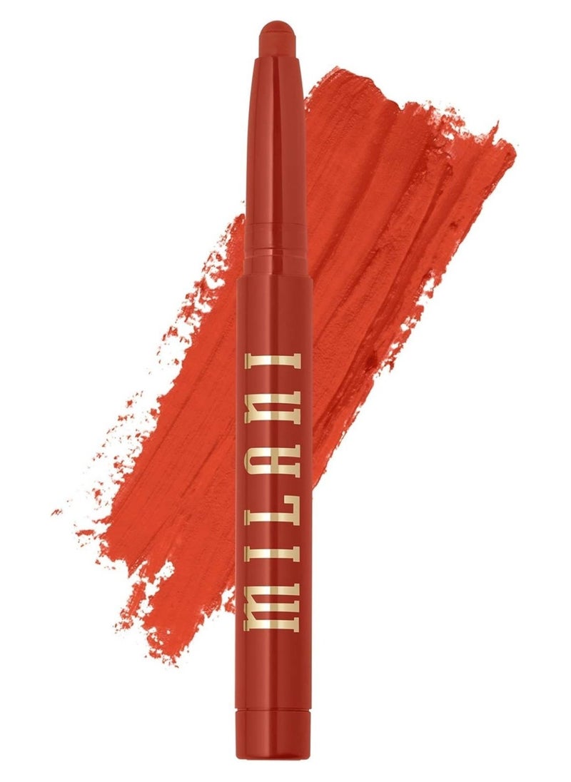 Milani Ludicrous Matte Lip Crayon Long Lasting Cream-to-Matte Lip Color, Matte Lip Color Stock With Glide-On Formula, Vegan & Cruelty-Free (160 Truth Or Dare) 1.4g