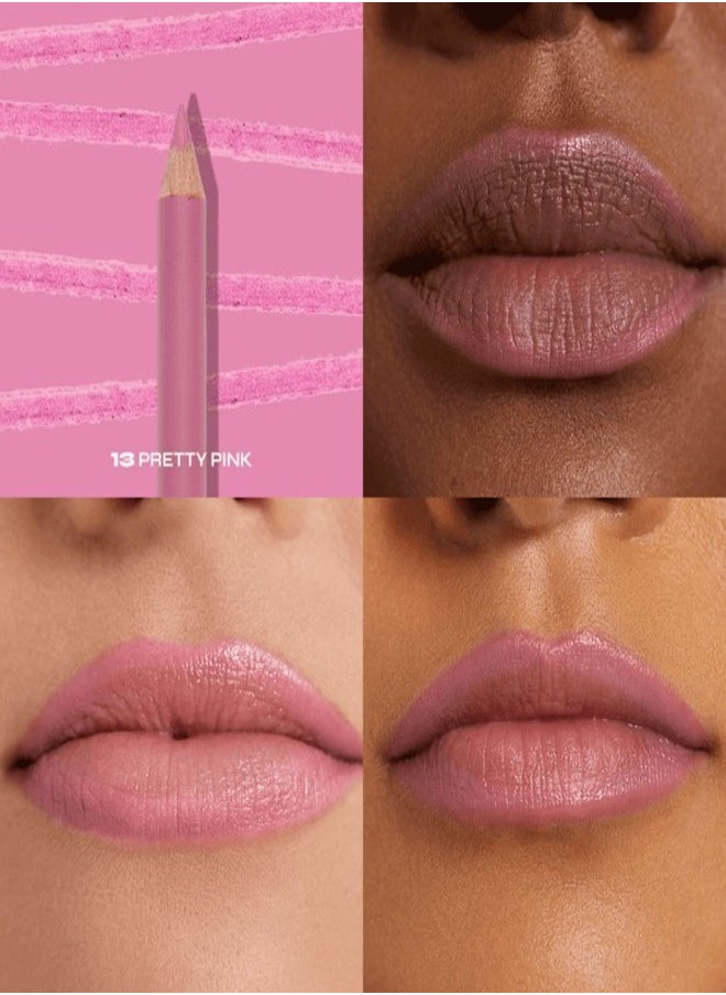 Milani Color Statement Lipliner in Pretty Pink Long-Lasting, Smooth-Glide Precision for Vibrant Lips