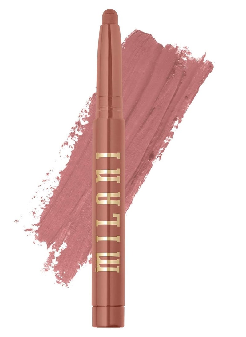 Milani Ludicrous Matte Lip Crayon Long Lasting Cream-to-Matte Lip Color, Matte Lip Color Stock With Glide-On Formula, Vegan & Cruelty-Free ( 120 Can't Even) 1.4g