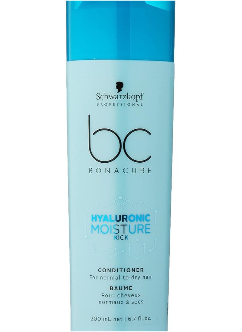 BC BONACURE Hyaluronic Moisture Kick Conditioner, 6.7-Ounce