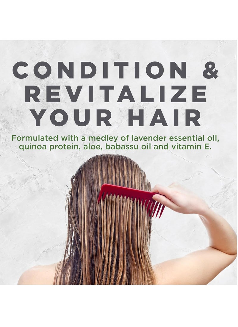 Avalon Organics Revitalizing Lavender Conditioner, For Smooth, Shiny, Touchably Soft Hair For Normal To Dry Hair, 32 Fluid Ounces