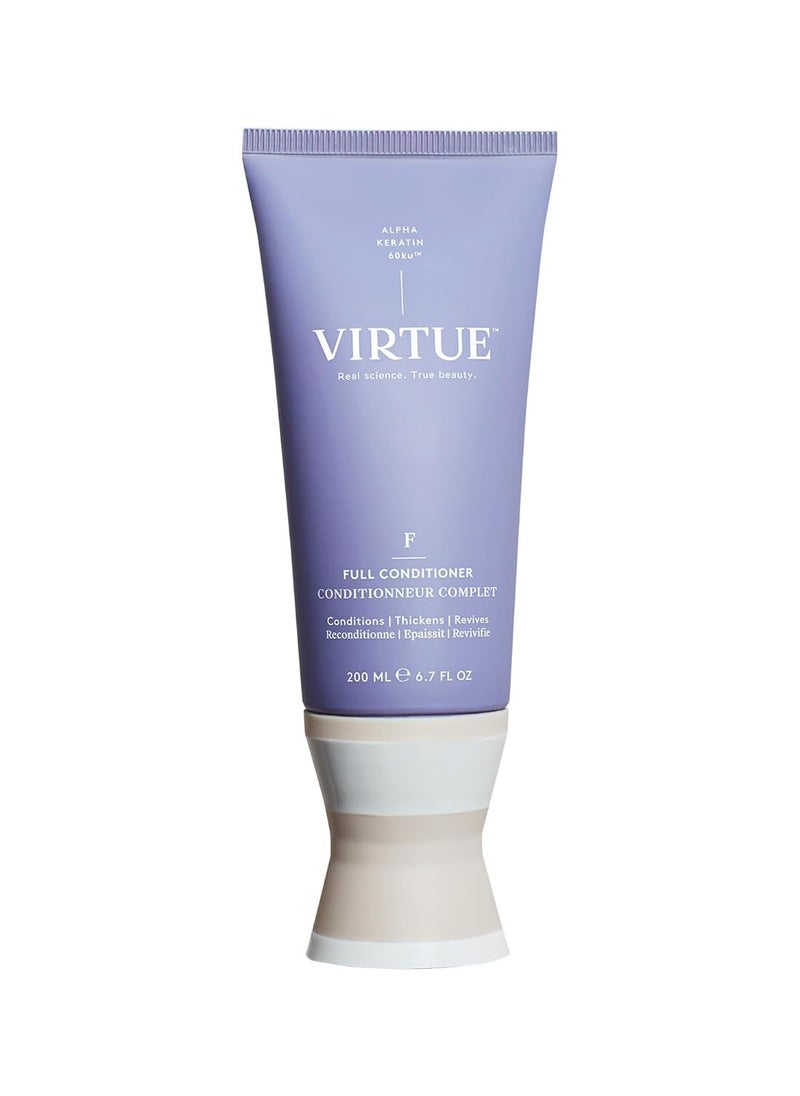 VIRTUE Full Volumizing Conditioner Thickens Hair Safe for All Types Sulfate Free Color