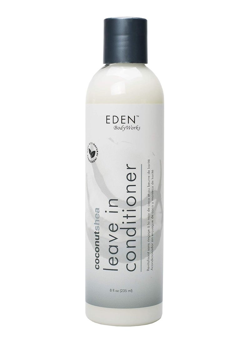 COCONUT SHEA LEAVE IN CONDITIONER 8 FL OZ, 235 ml