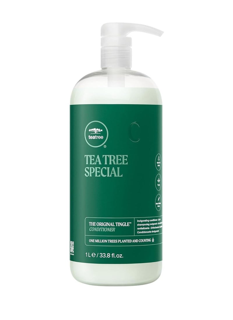 Tea Tree Special Conditioner, Detangles, Smooths + Softens, For All Hair Types