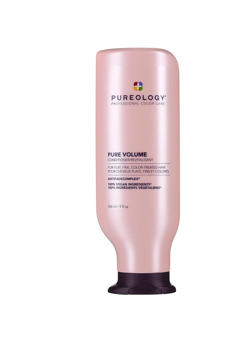 Pureology Pure Volume Conditioner | For Flat, Fine, Color-Treated Hair | Adds Volume & Movement | Lightweight Conditioner | Sulfate-Free | Vegan | Updated Packaging