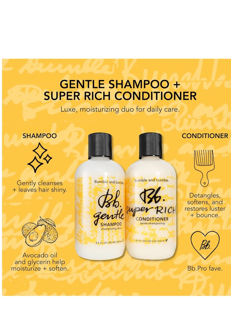 Bumble and bumble. Super Rich Hair Conditioner For Every Day | Hydrating + Adds Shine | Curly, Wavy, Straight