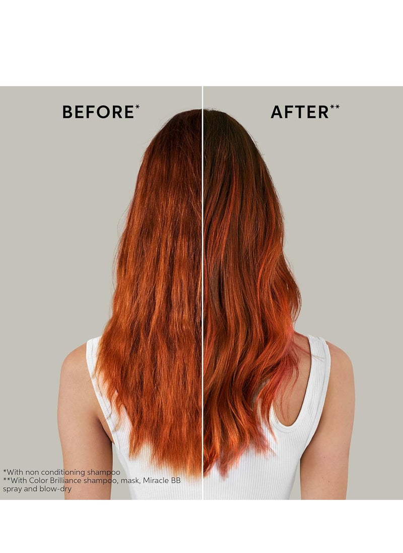 Wella Professionals Invigo Brilliance Conditioner | For Coarse Colored Hair| Color Protecting & Color Vibrancy Conditioner| 33.8 Fl Oz