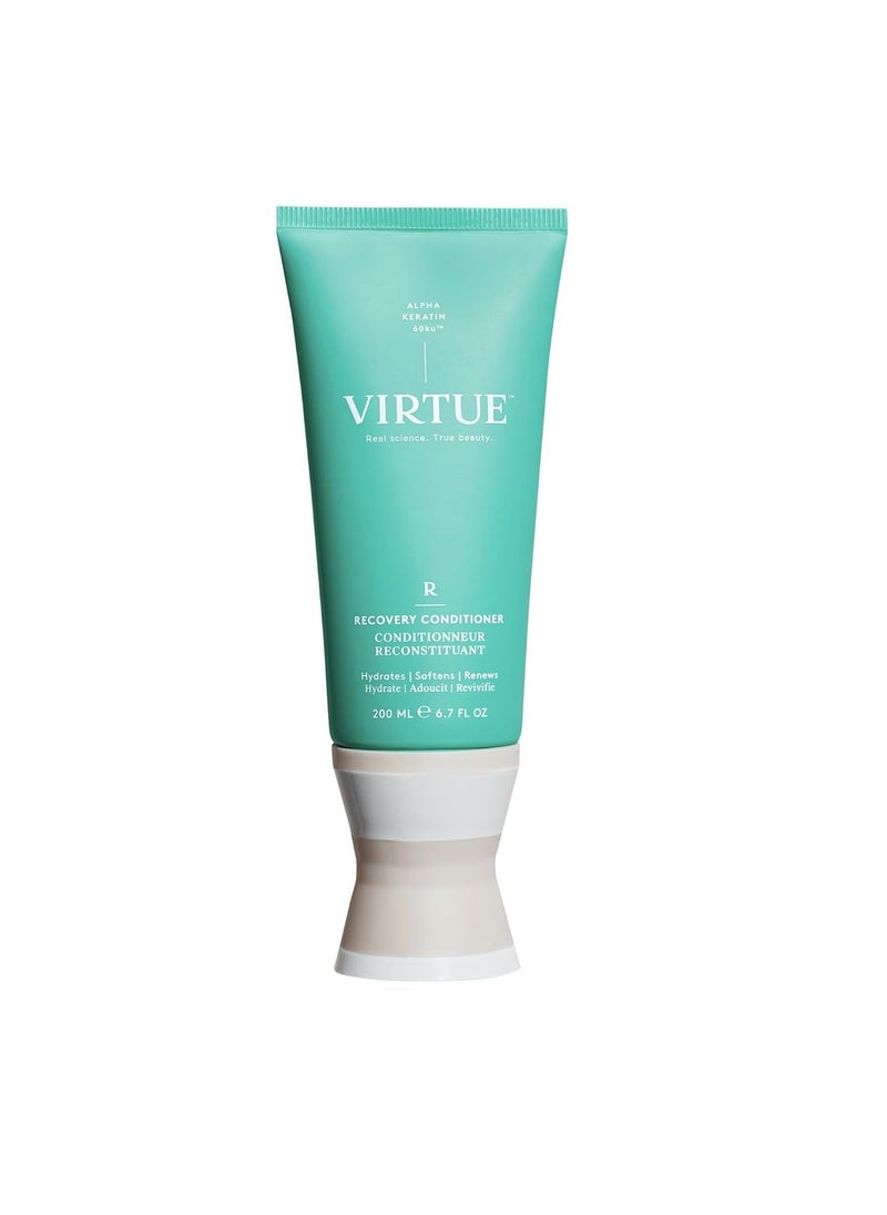 Virtue Recovery Conditioner with Keratin Hydrates, Softens, and Renews Damaged Hair, Sulfate Free, Color Safe