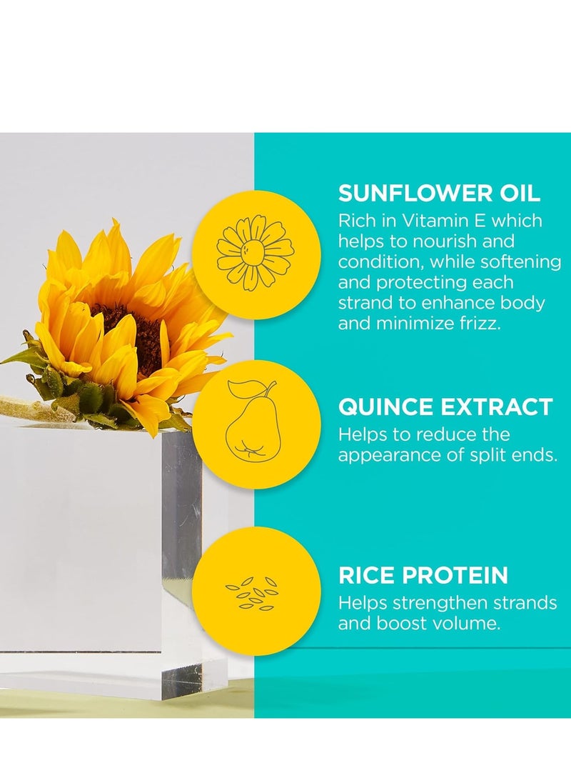 Andalou Naturals Sunflower and Citrus Brilliant Shine Conditioner, 11.5 Ounce