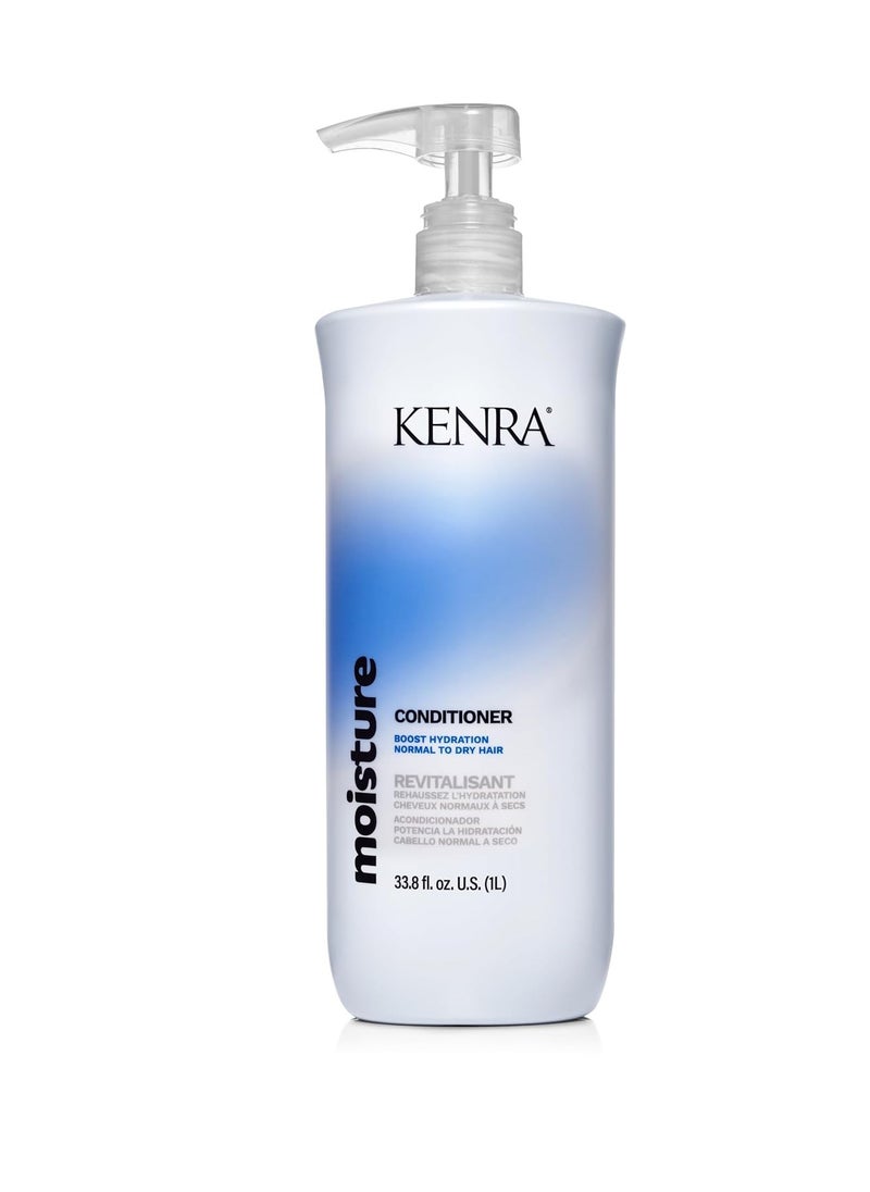 Kenra Moisture Conditioner | Boost Hydration | Improve Manageability and Shine | Nourish Dry Hair | Color Safe | Efforless Detangling | Normal to Dry Hair