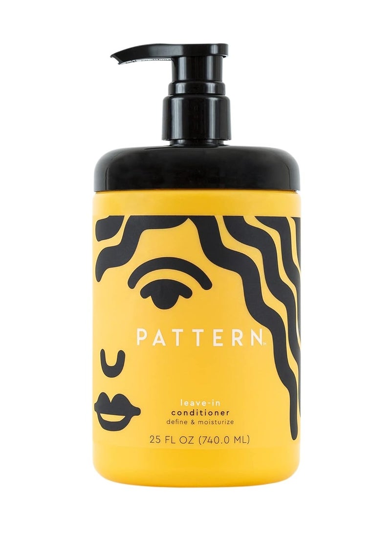 PATTERN Beauty by Tracee Ellis Ross Leave-In Conditioner 25 fl oz - Rich Moisture for Curly, Coily and Tight-Textured Hair, 3a to 4c,25 fl oz