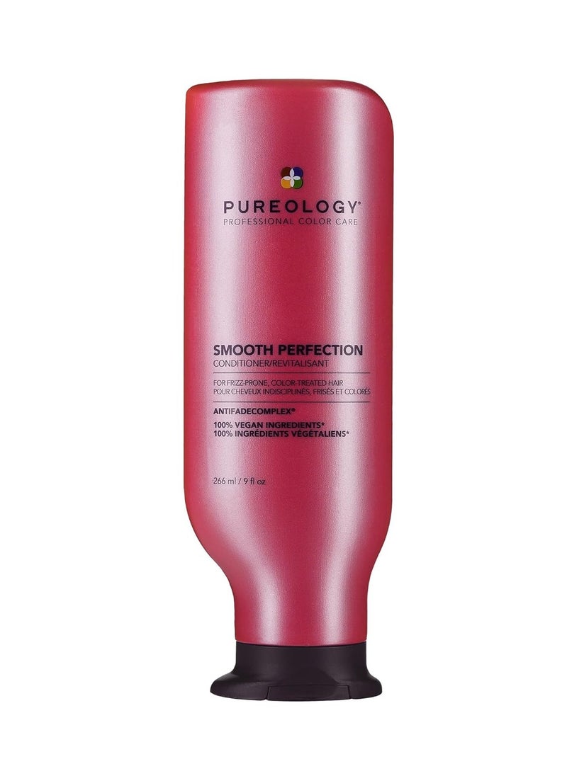 Pureology Smooth Perfection Conditioner | For Frizzy, Color-Treated Hair | Detangles & Controls Frizz | Sulfate-Free | Vegan