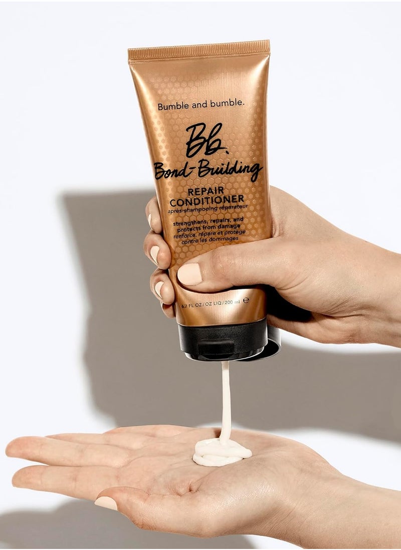 Bumble and bumble. Bond-Building Hair Repair Conditioner | For Damaged Hair | Color Safe | Anti Frizz + Adds Shine | Curly, Wavy, Straight