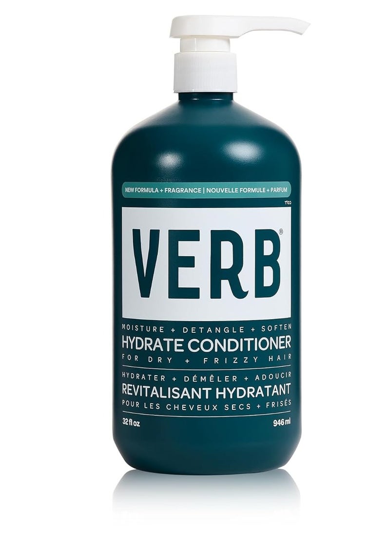 VERB Hydrate Conditioner Detangles Dry and Frizzy Hair to Reduce Frizz and Add Moisture Hair