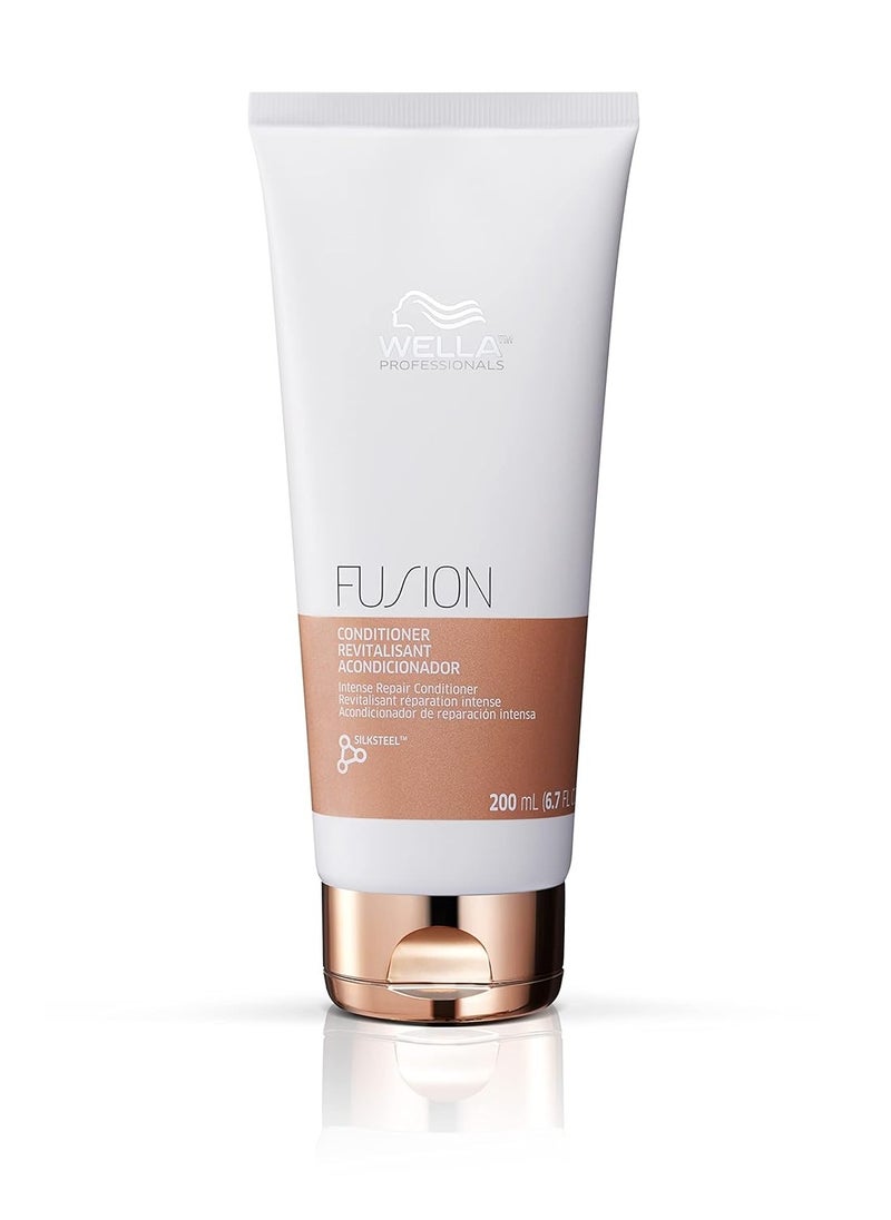 Wella Professionals Fusion Intense Repair Conditioner | For Damaged Hair| Hair Repair| Anti Hair Breakage| 6.7 Fl Oz