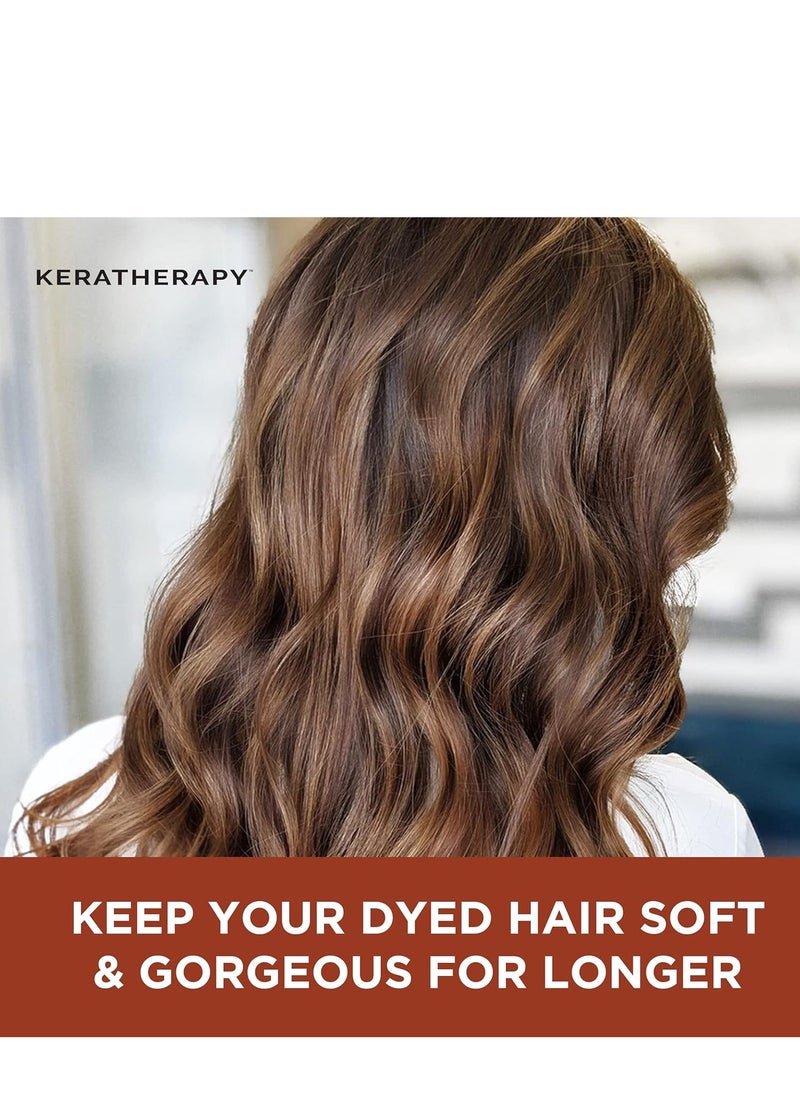 KERATHERAPY Keratin Infused Color Protect Conditioner, 33.8 fl. oz., 1000 ml - Gluten Free Color Protecting Conditioner for Color Treated Hair with Kerabond Technology, Red Raspberry Oil, Omega 3 & 6
