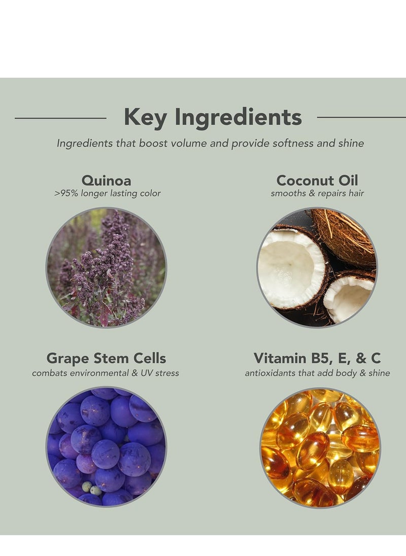 FRAMESI Color Lover Volume Boost Conditioner, Sulfate Free Volumizing Conditioner with Quinoa and Coconut Oil, Color Treated Hair