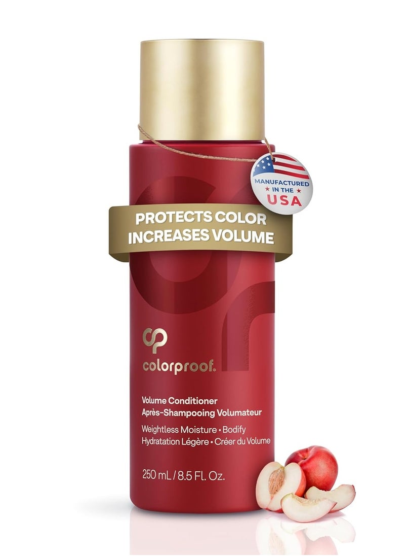 Colorproof Volume Conditioner for Women 8.5 Fl. Oz. Volume Conditioner, White Nectarine Scent, Sulfate Free Conditioner