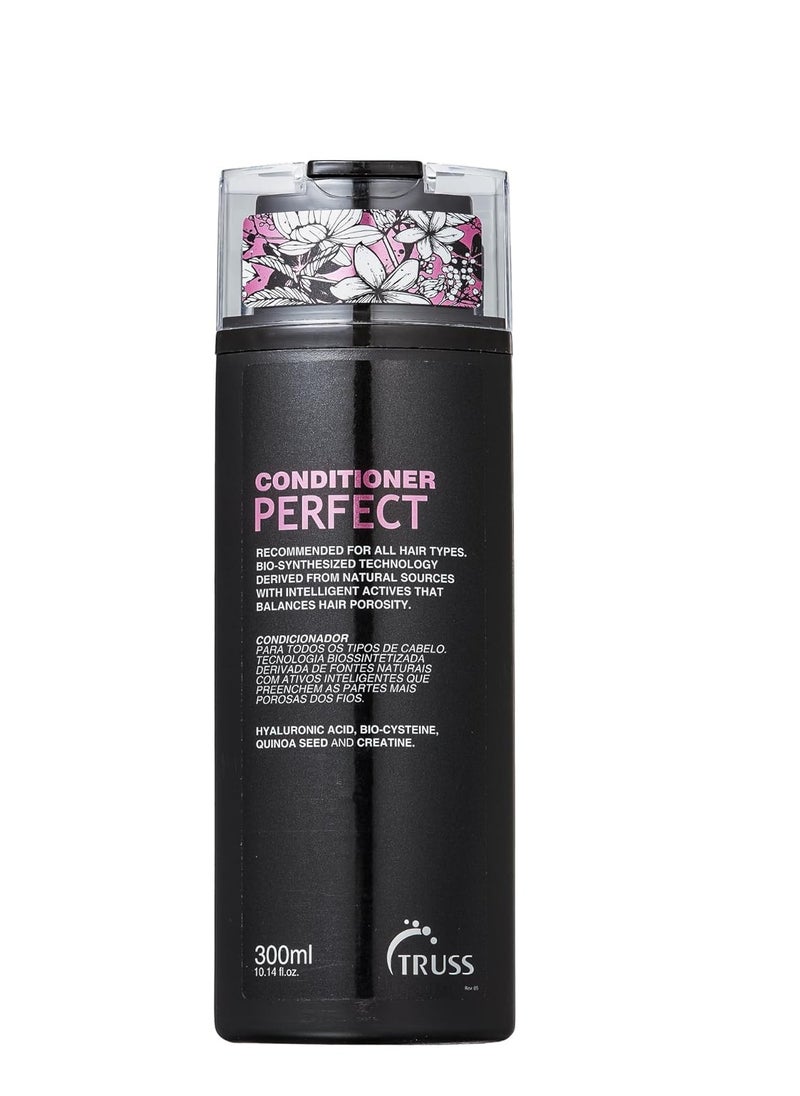 TRUSS Perfect Conditioner - Advanced Anti-aging Conditioning Formula for All Hair Types Including Colored, Damaged, Chemically Treated Hair - Promotes Strong, Healthy, Silky Hair