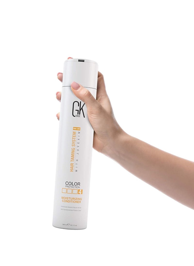 GK HAIR Global Keratin Moisturizing Conditioner (300ml/10.1 Fl Oz) for Hydrating Color Protection Dry Damage Curly Frizzy Color Treated Hair Repair Organic Paraben Sulfate Free All Hair Types