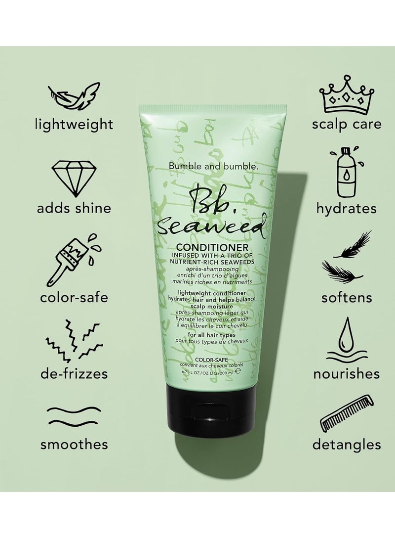 Bumble and bumble. Seaweed Hydrating Conditioner | For Fine-to-Medium Hair or Daily Washer | Anti Frizz, Color Safe + Detangler