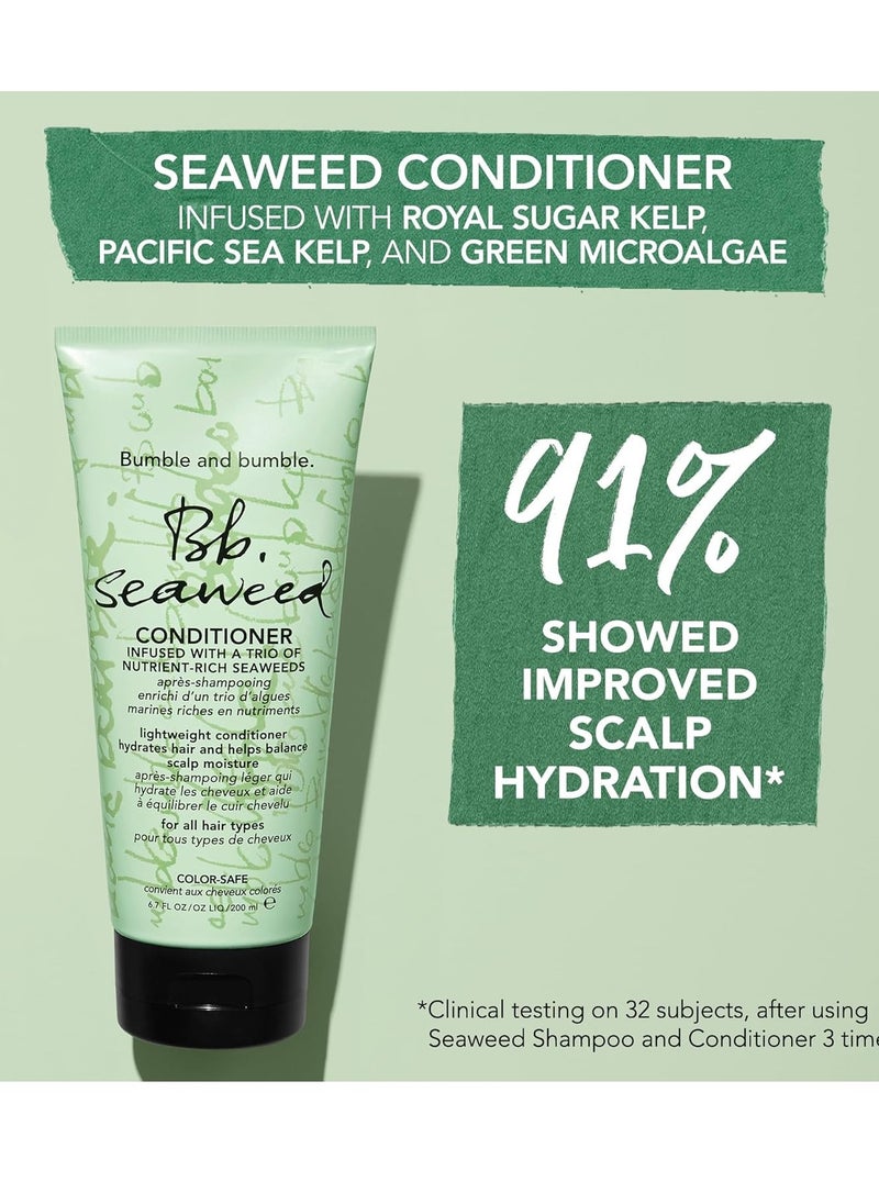 Bumble and bumble. Seaweed Hydrating Conditioner | For Fine-to-Medium Hair or Daily Washer | Anti Frizz, Color Safe + Detangler