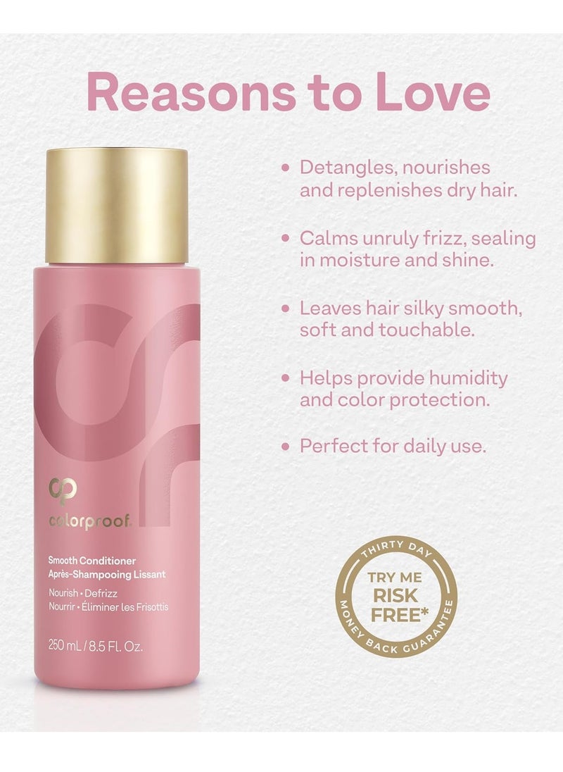Colorproof Smooth Conditioner - For Frizzy Color-Treated Hair, Smooths, Softens & Controls Frizz, Sulfate-Free, Vegan