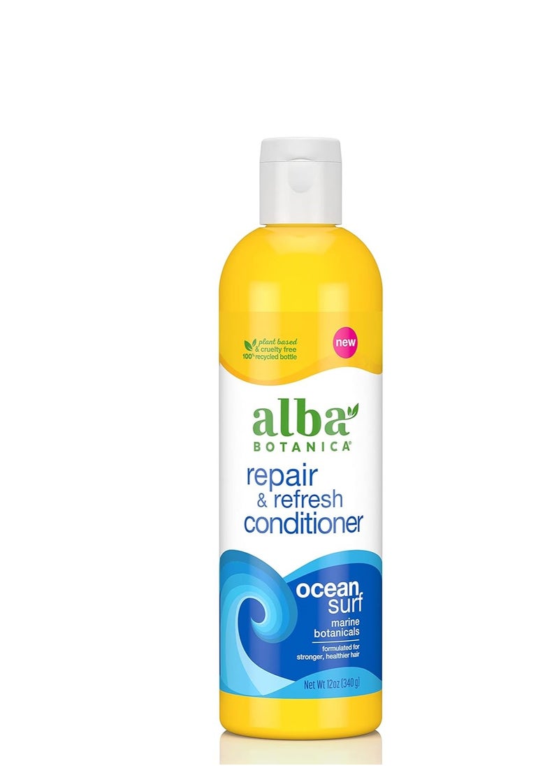 Alba Botanica Repair & Refresh Conditioner, Ocean Surf, 12 Oz