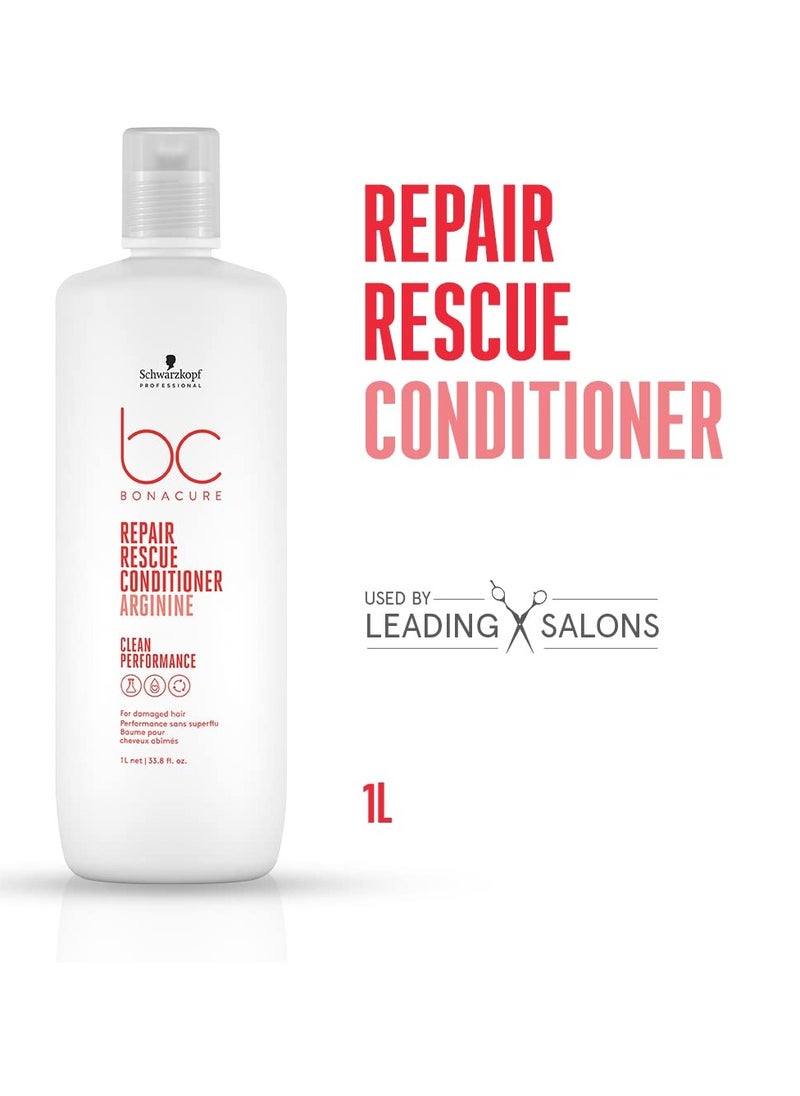 BC BONACURE Peptide Repair Rescue Conditioner, 33.8-Ounce
