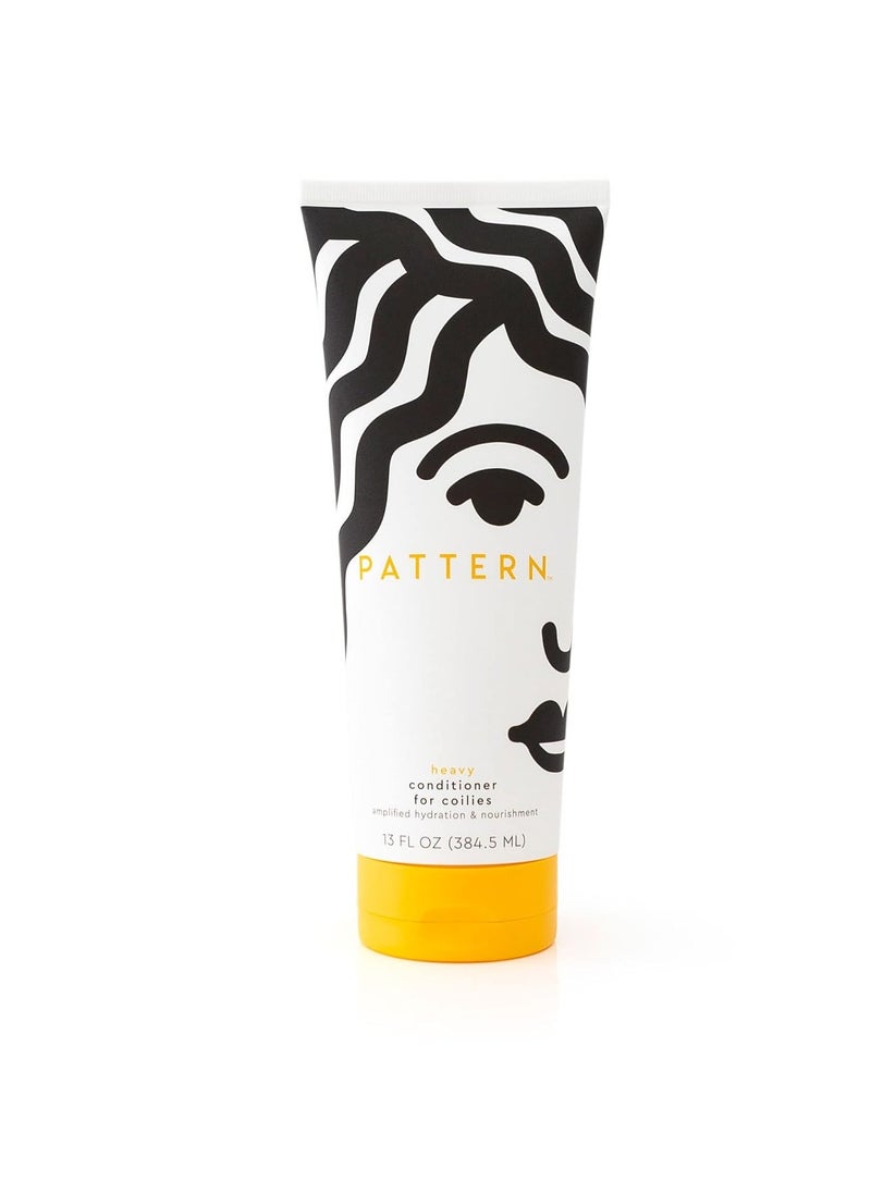 PATTERN Beauty by Tracee Ellis Ross Heavy Conditioner, 13 Fl Oz, Avocado Oil, Shea Butter & Safflower Oil, Rich Moisture for Curlies, Coilies and Tight-Textures, 3a-4c