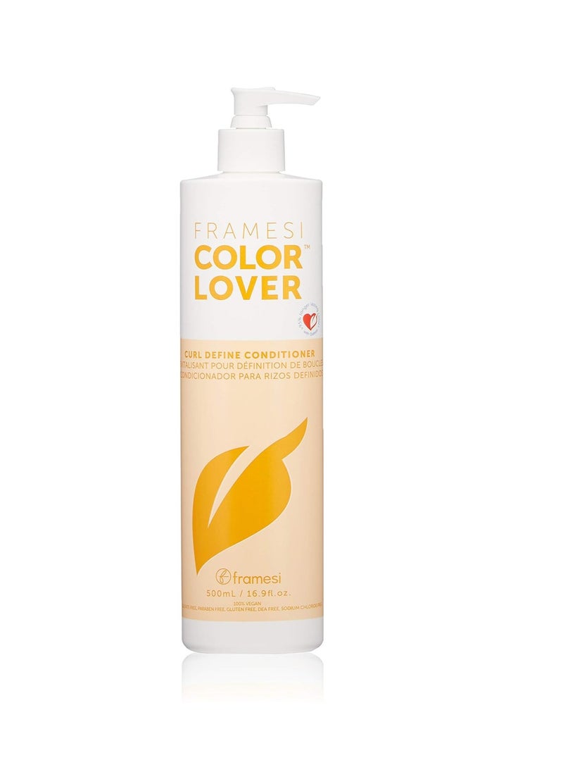 Color Lover Curl Define Conditioner, 16.9 fl oz, Conditioner for Curly Hair with Quinoa, Color Treated Hair