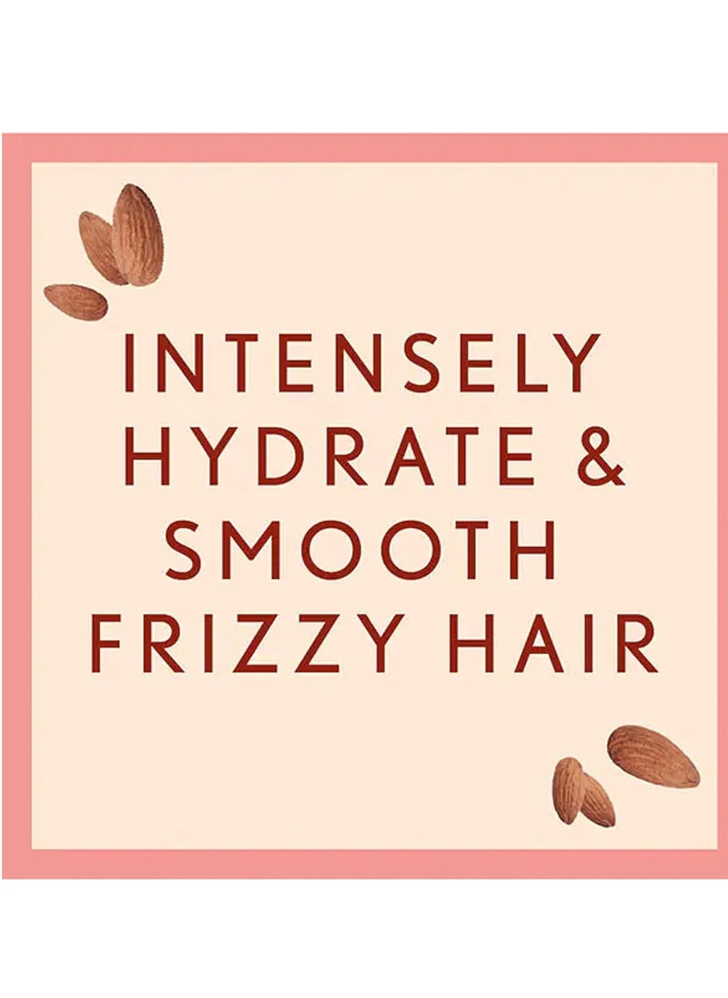 Aveeno Almond Oil Blend Sulfate-Free Shampoo with Avocado Oil for Intense Hydration, Deep Moisturizing Shampoo for Thick, Curly, Frizzy or Coarse Hair, Paraben & Dye-Free, 12 Fl Oz