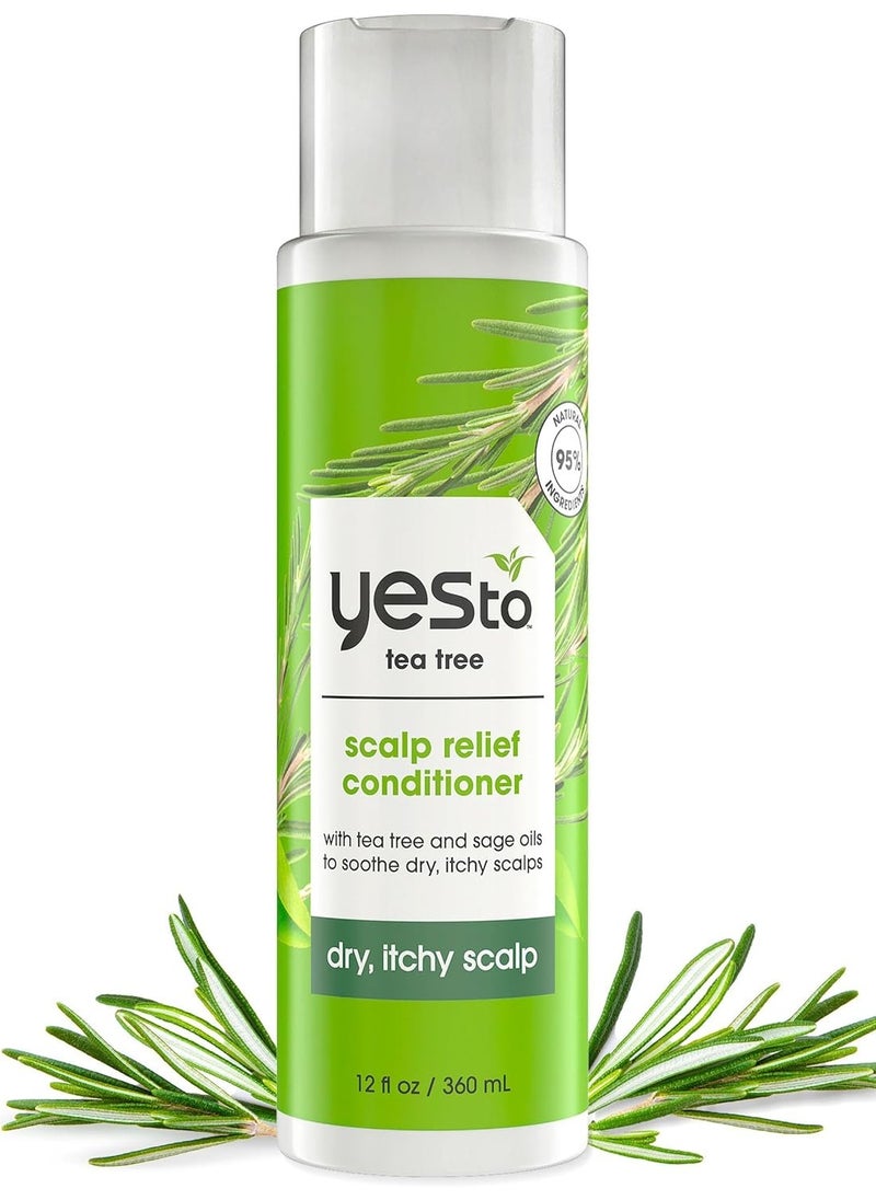 Tea Tree And Sage Oil Scalp Relief Conditioner