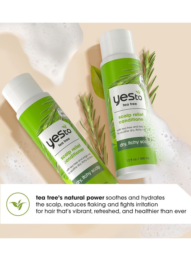 Tea Tree And Sage Oil Scalp Relief Conditioner