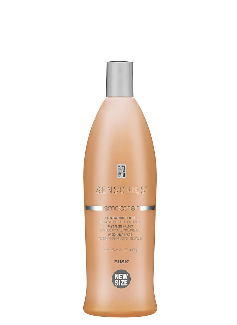 RUSK Sensories Smoother Passionflower and Aloe Smoothing, Anti-Frizz, Restore Moisture Balance, and Provides Shine