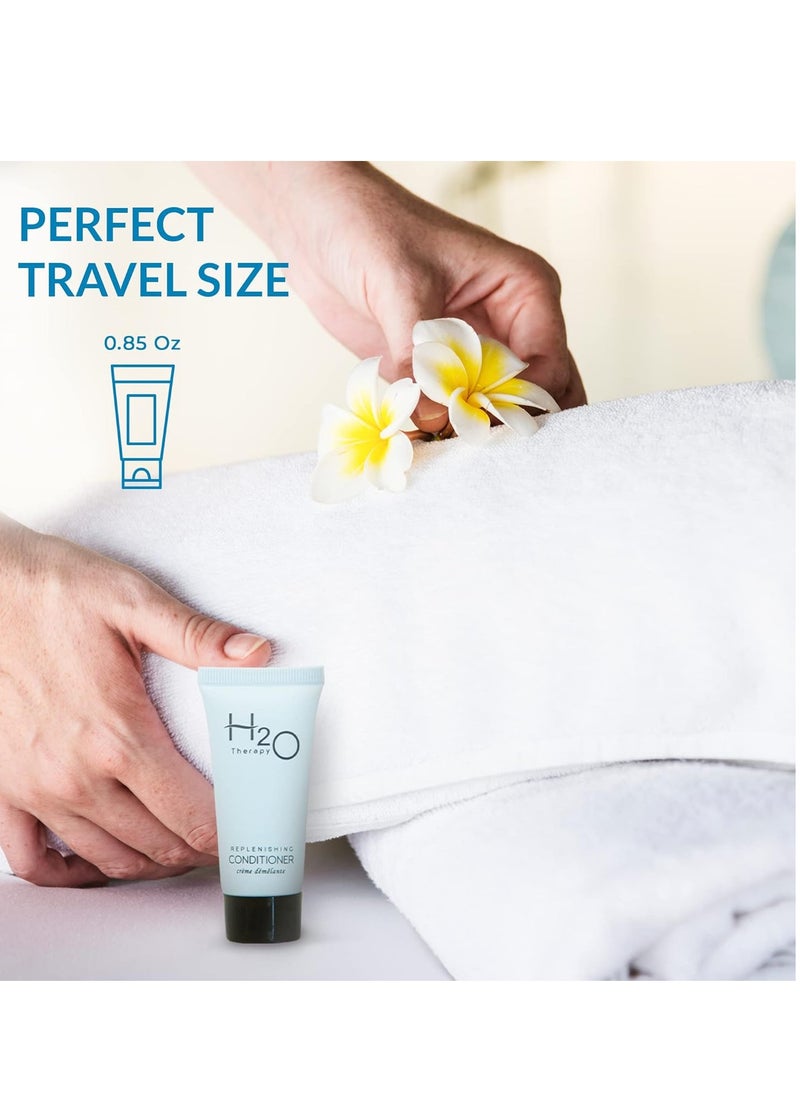 H2O Therapy Conditioner, Travel Size Hotel Hospitality, 0.85 oz (Case of 20)