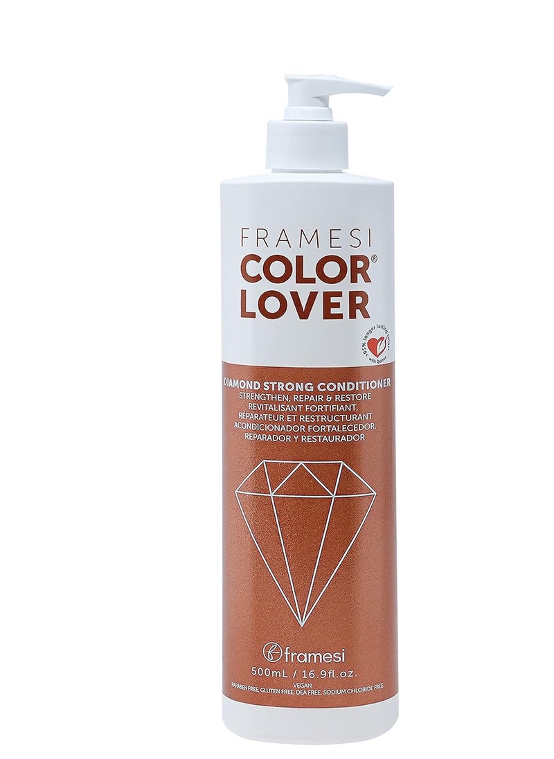 FRAMESI Color Lover Diamond Strong Conditioner, 16.9 fl oz