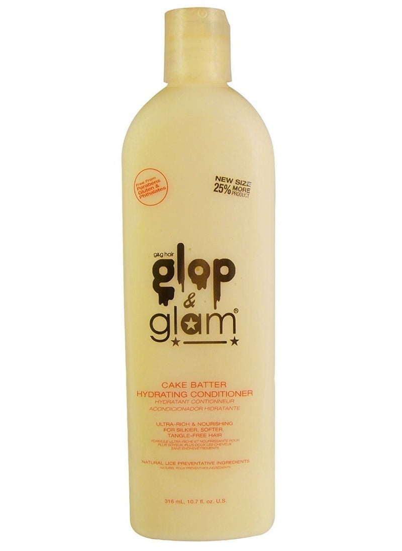 Glop & Glam Cake Butter Hydrating Conditioner -Size 10.7 oz