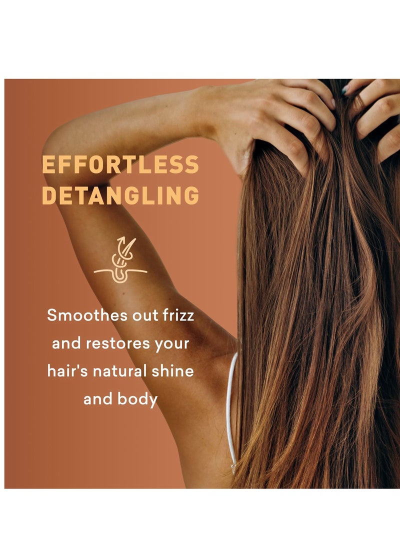 Just Nutritive Leave in Conditioner/Multitasking Leave In for All Hair Types/Pure ingredients fight frizz, split ends and creates radiant healthy shine