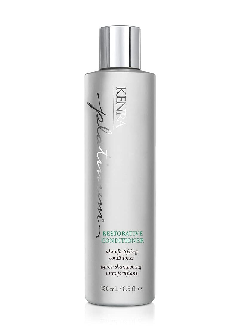 Kenra Platinum Restorative Shampoo/Conditioner |Ultra Fortifying | Instantly Fortifies To Restore Smoothness, Suppleness, & Shine | Restores Broken Hair Bonds From Within | All Hair Types