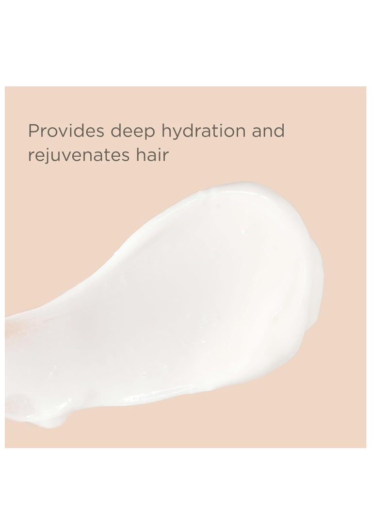 Hairitage Deep Moisture & Restore Deep Conditioner with Safflower Oil for Dry, Thick Hair - Hydrating - for Coily + Curly + Wavy Hair Types - Vegan for Women + Men, 13 fl. oz.